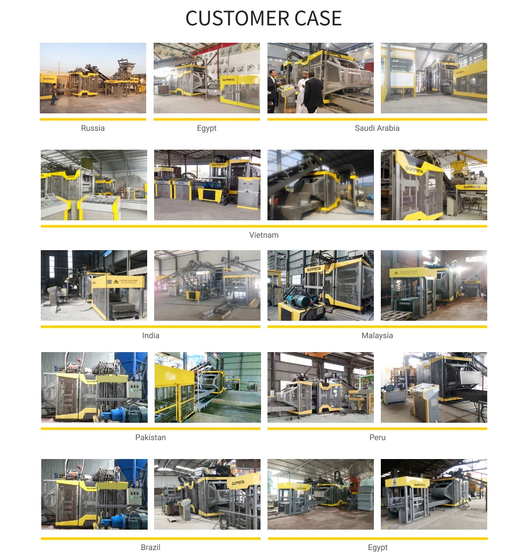 AAC Block Production Line/Qunfeng Fly Ash Block/AAC Plant/Brick Making Machine